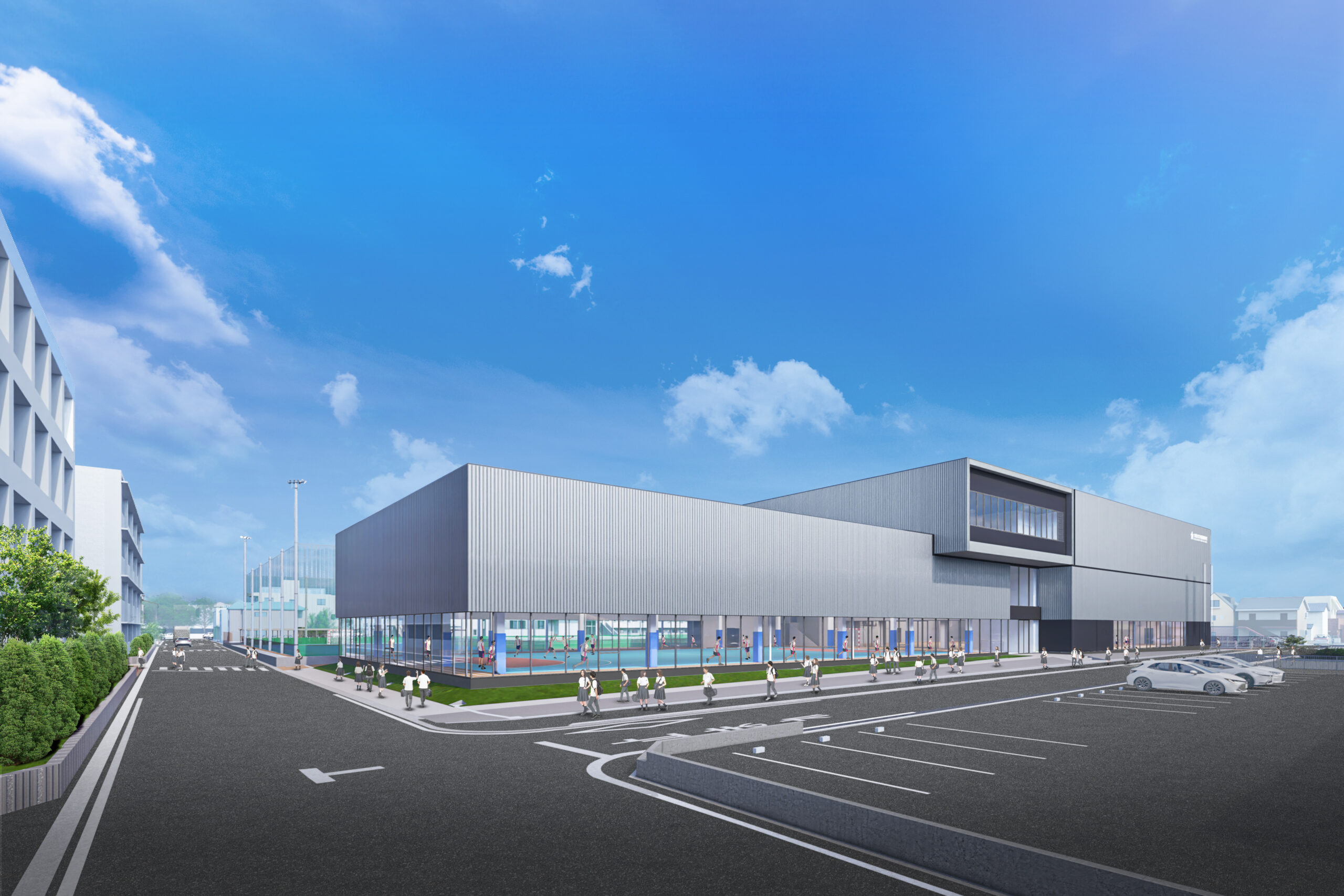 新体育館 特設寄付ページ